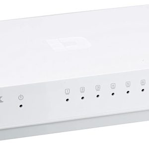 מתג D-Link DGS-1008A 8 Ports Gigabit 10/100/1000Mbps Switch