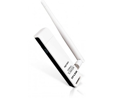 מתאם רשת אלחוטי TP-Link TL-WN722N nLITE 150Mbps